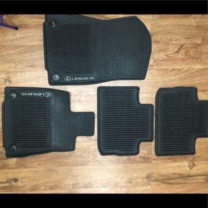 Used Lexus floor mats